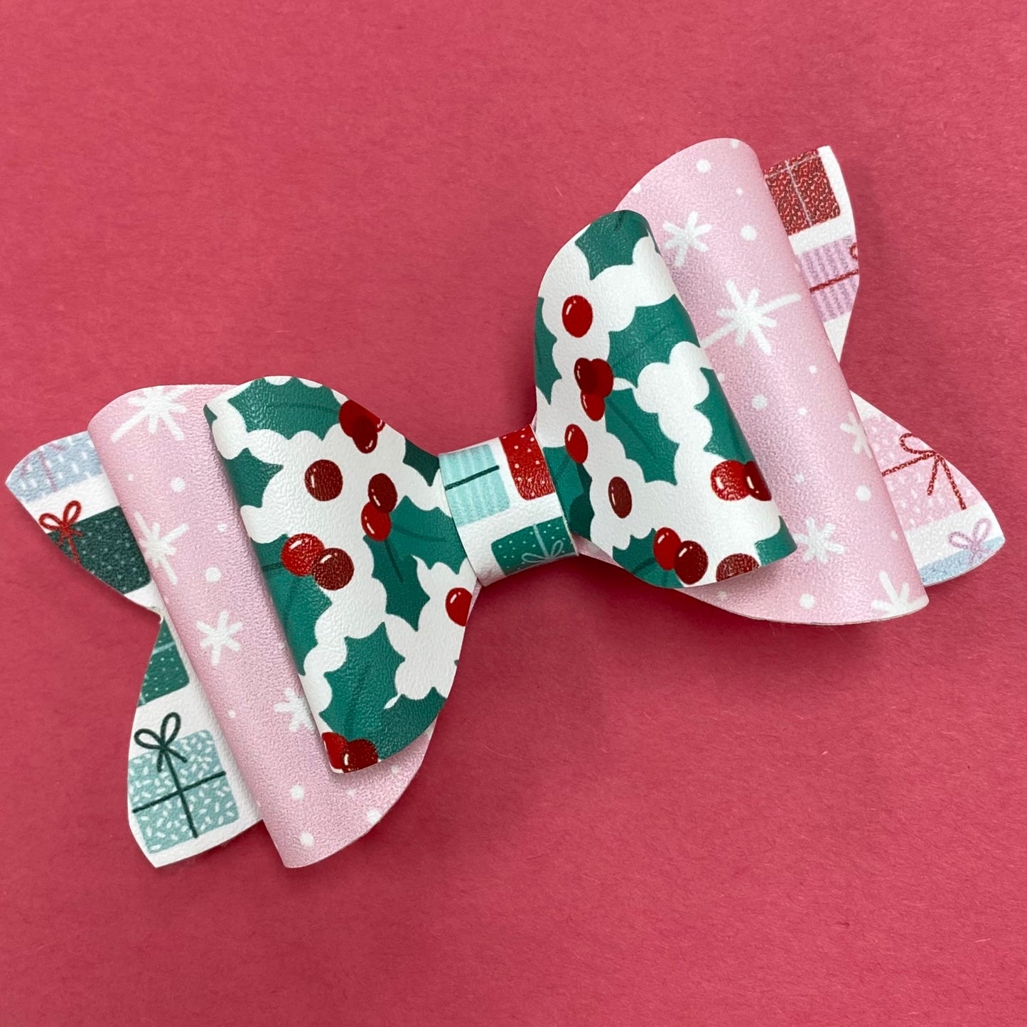 Christmas Patterns Bow