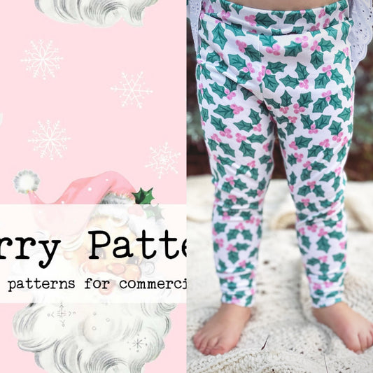 Pink Santa Leggings