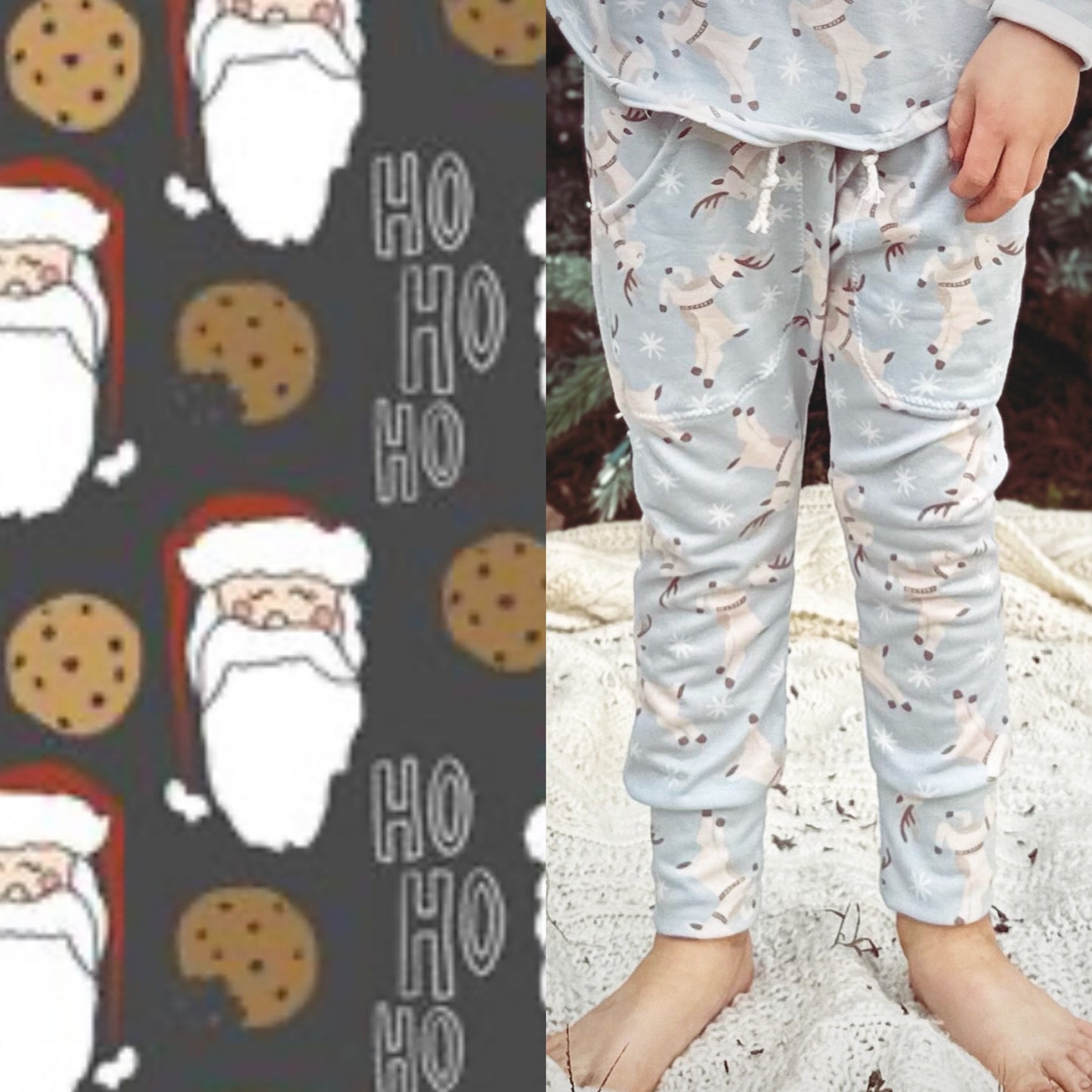 Santa Cookies Traditional Fit Pocket Joggers