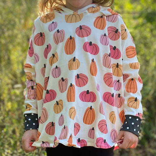 Pumpkins Boxy Long Sleeve Tee