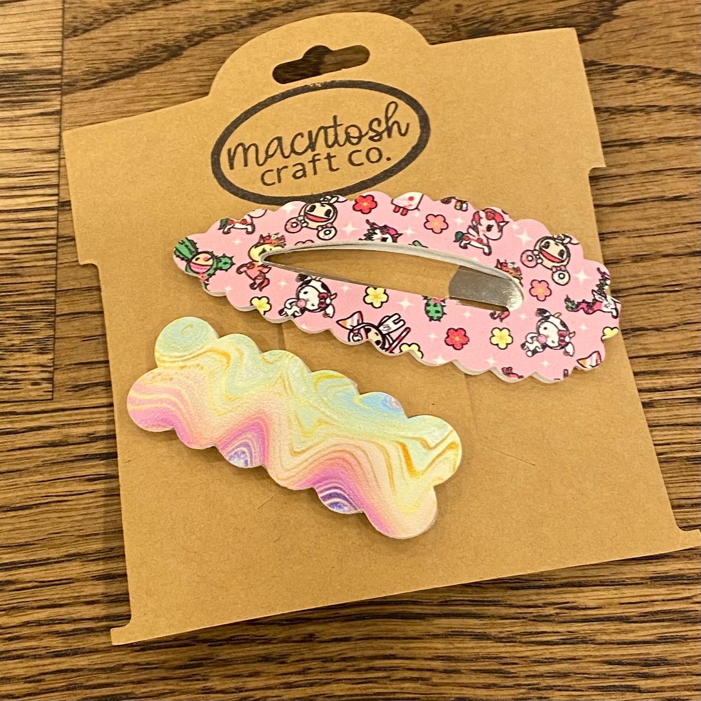 Scalloped Snap Clips