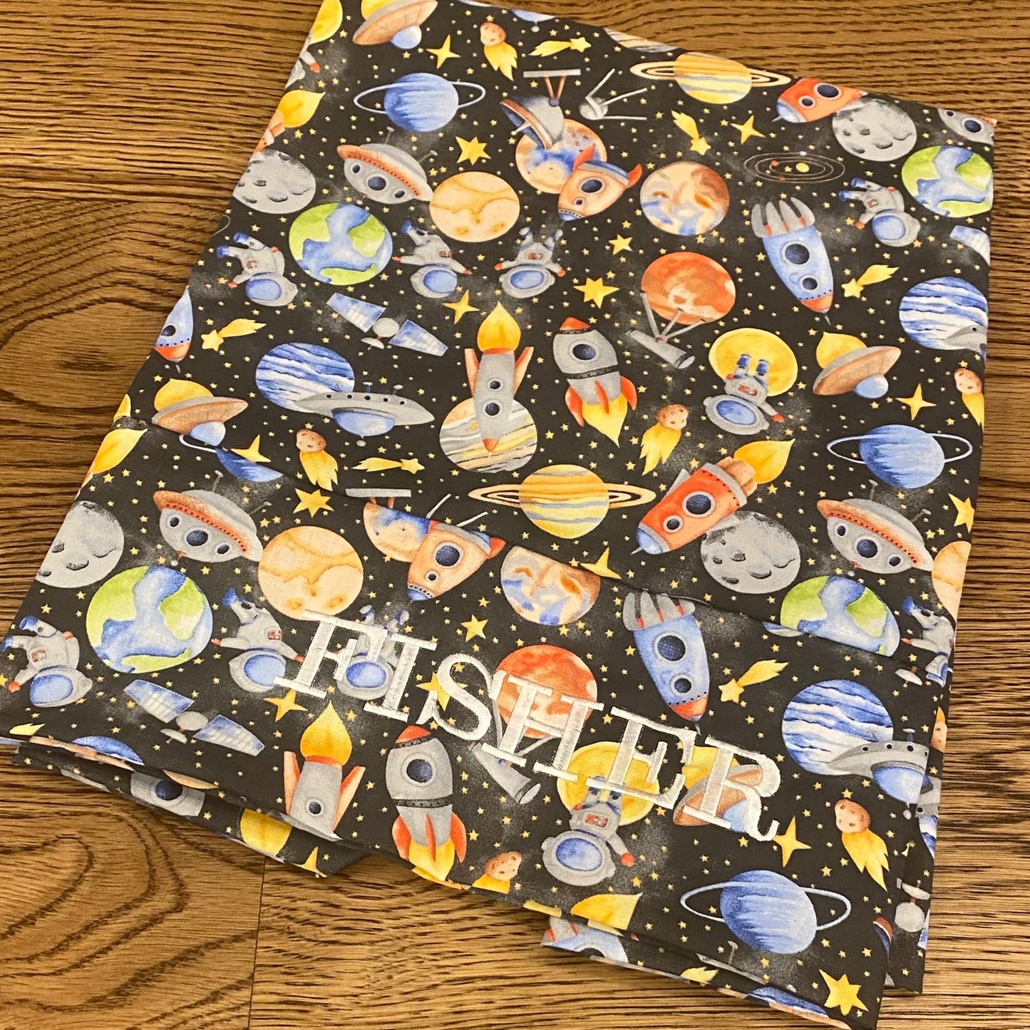 Tractors, Dinos, and Space Personalized Pillowcases