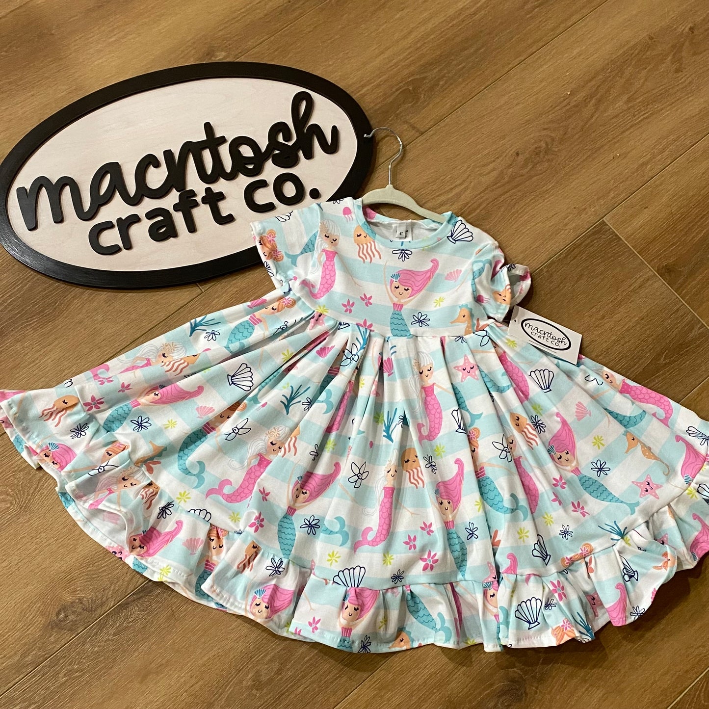 Double Ruffle Twirl Dress Customs