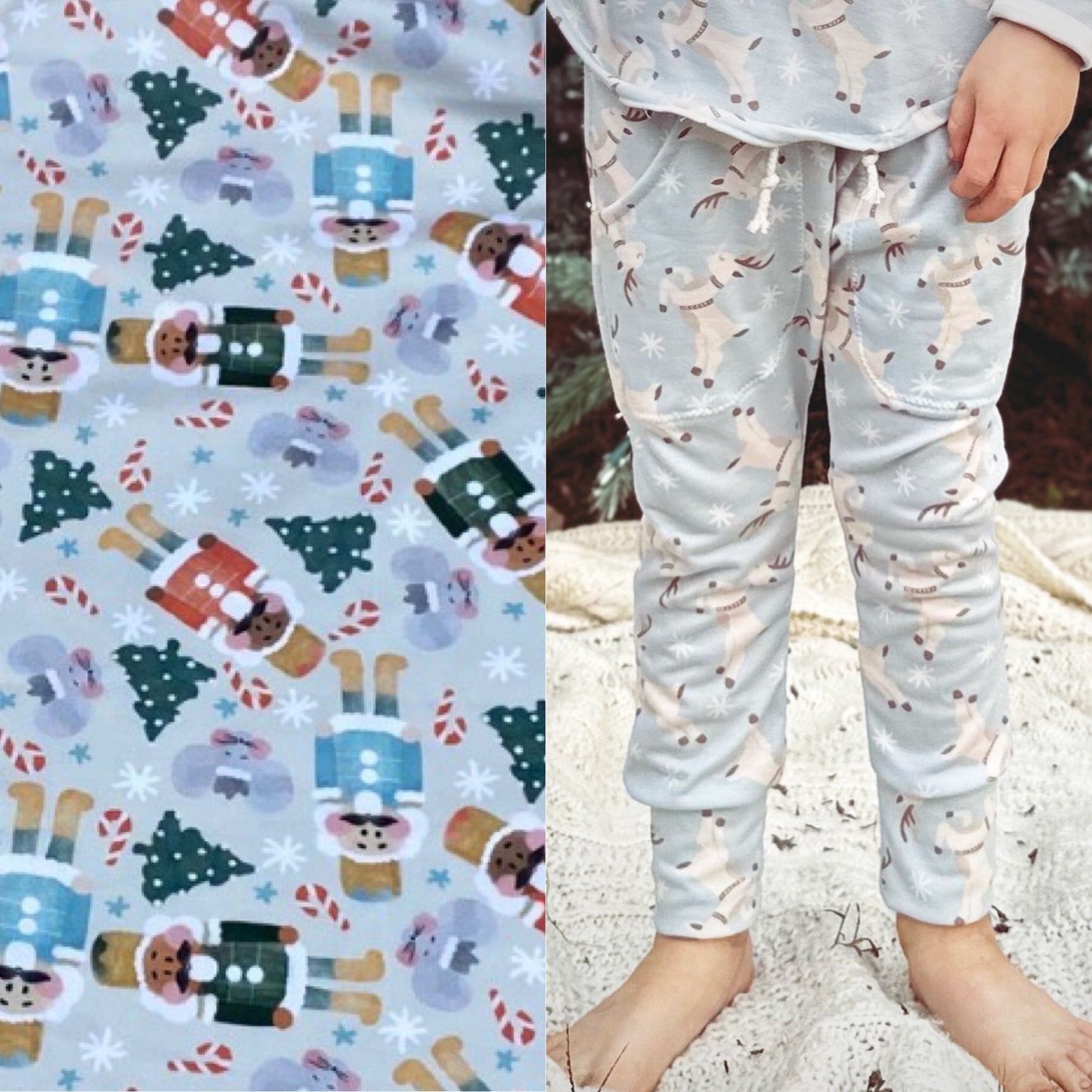 Nutcracker Print Traditional Fit Pocket Joggers