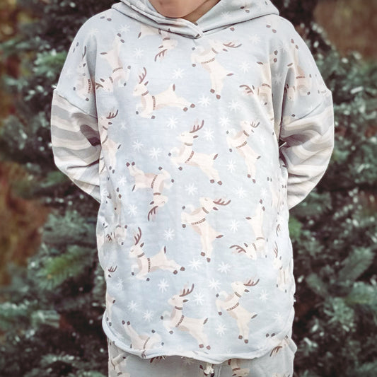 Reindeer Hooded Tee