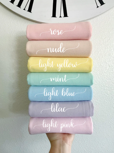 Solid Bummies - Spring colors