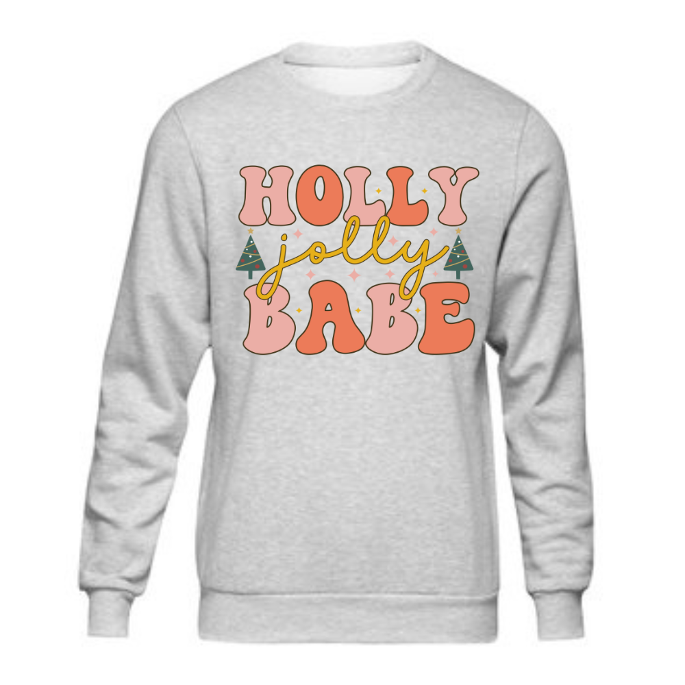 Holly Jolly Babe Crew